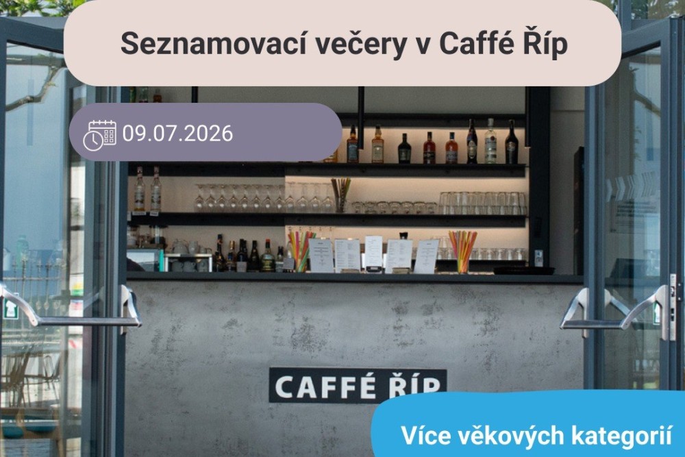 Seznamovací večer pro muže a ženy v Roudnici nad Labem