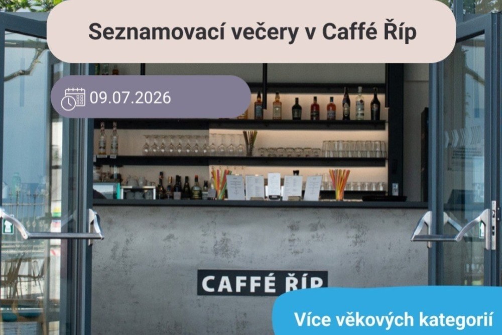 Seznamovací večer pro muže a ženy v Roudnici nad Labem